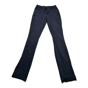 Abercrombie Fitch Womens Size 25 Black Bootcut Pants Flare Leg Casual Workwear